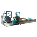 Aluminum frame double head cutting saw machine